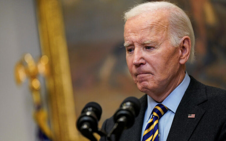 U.S. President Joe Biden delivers remarks on the economy at the White House