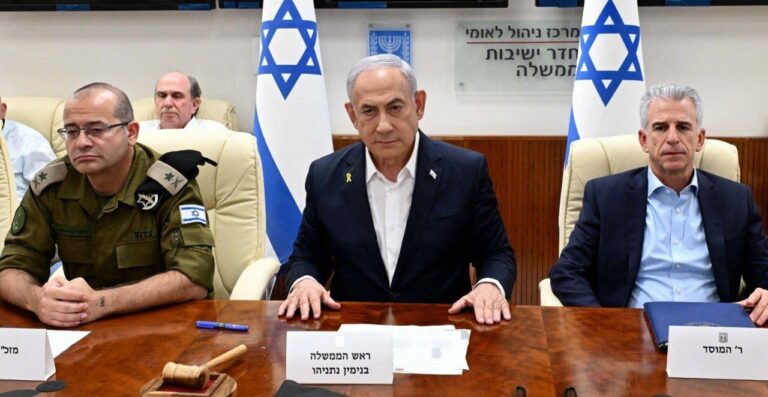 Israeli Prime Minister Netanyahu holds a meeting with the Security Cabinet​​​​​​​