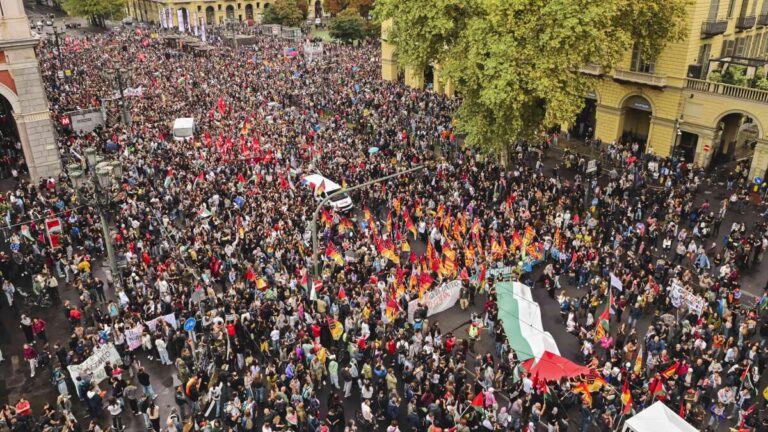 Turin, We Block Everything: General Strike - 22 Sep 2025