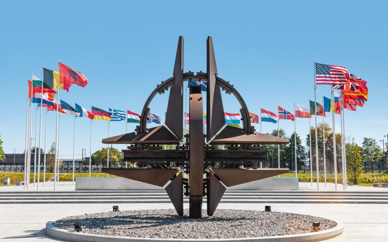 NATO Monument in Brussels